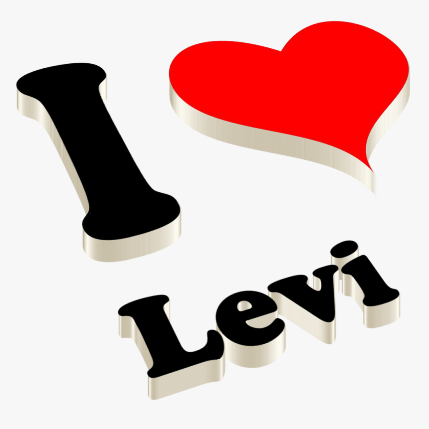 Levi Heart Name Transparent Png - Lavanya Name, Png Download