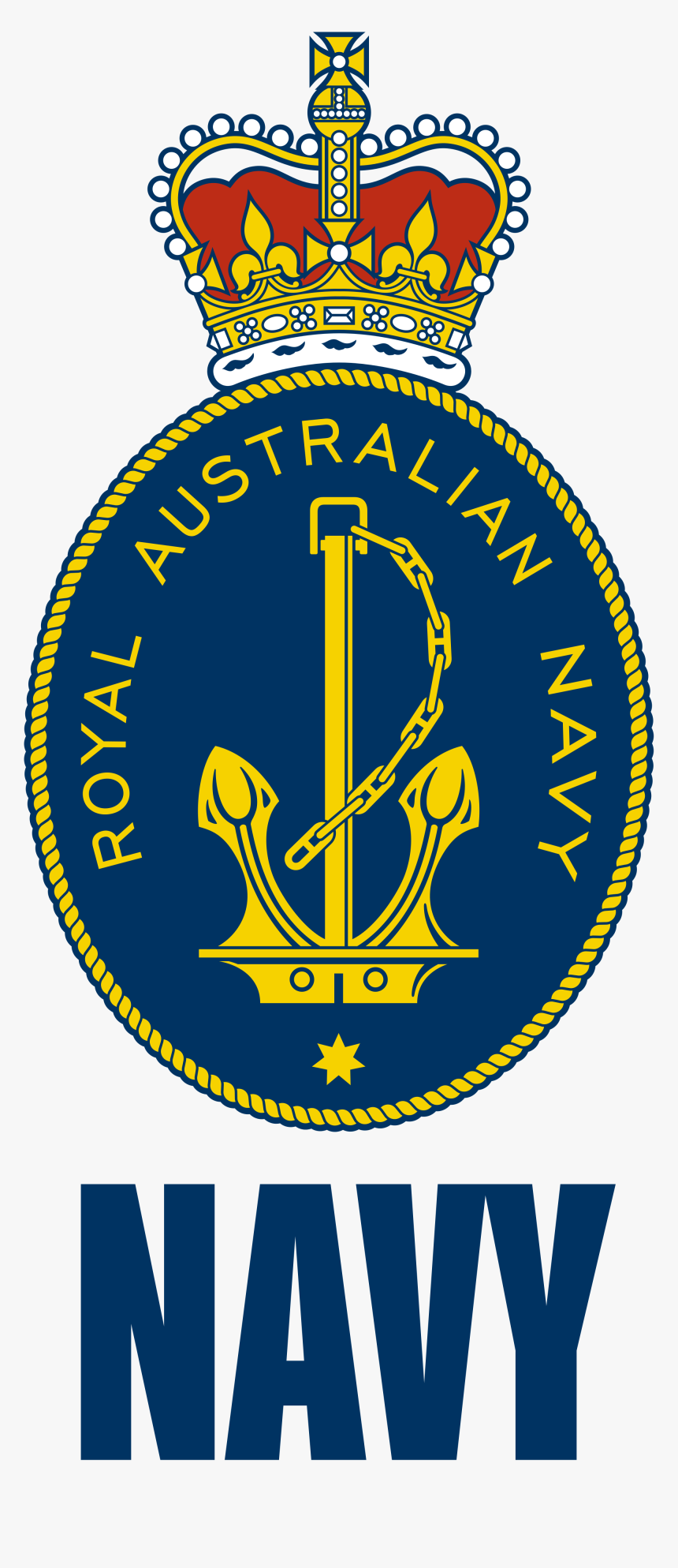 Clip Art File Of The Australian - Royal Australian Navy Badge, HD Png Download