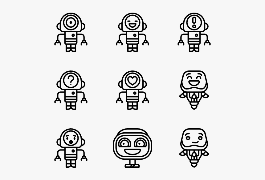 Robot Avatars - Simbolo Per Educazione Fisica, HD Png Download