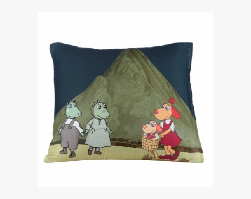 Pillow Cover Lotte And Volcano - Cushion, HD Png Download