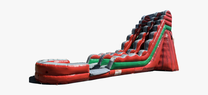 Red Rapids Water Slide - Inflatable, HD Png Download