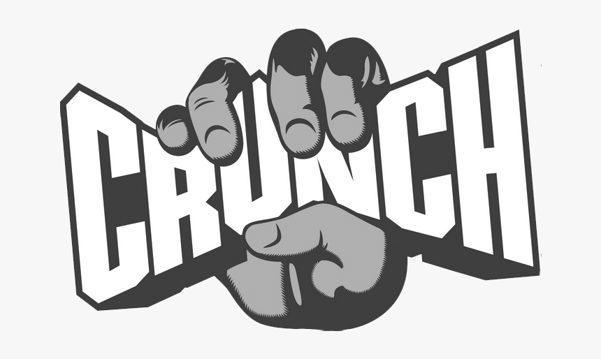 Crunch Bw - Illustration, HD Png Download