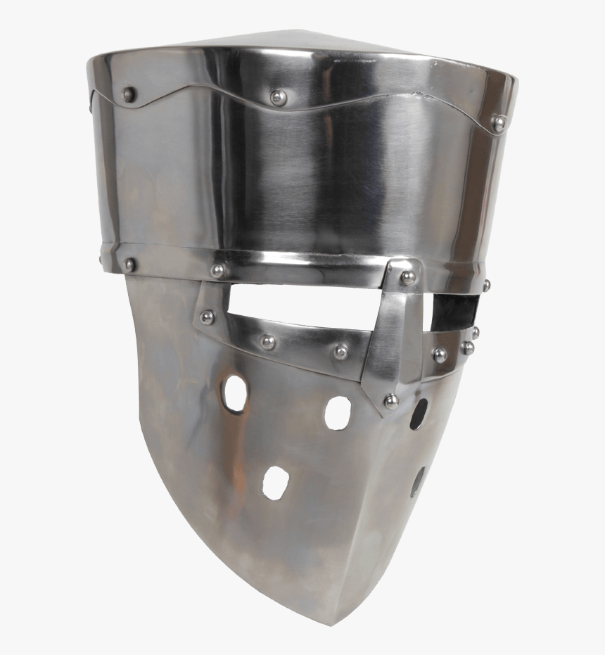 Medieval Crusader Helmet Art, HD Png Download