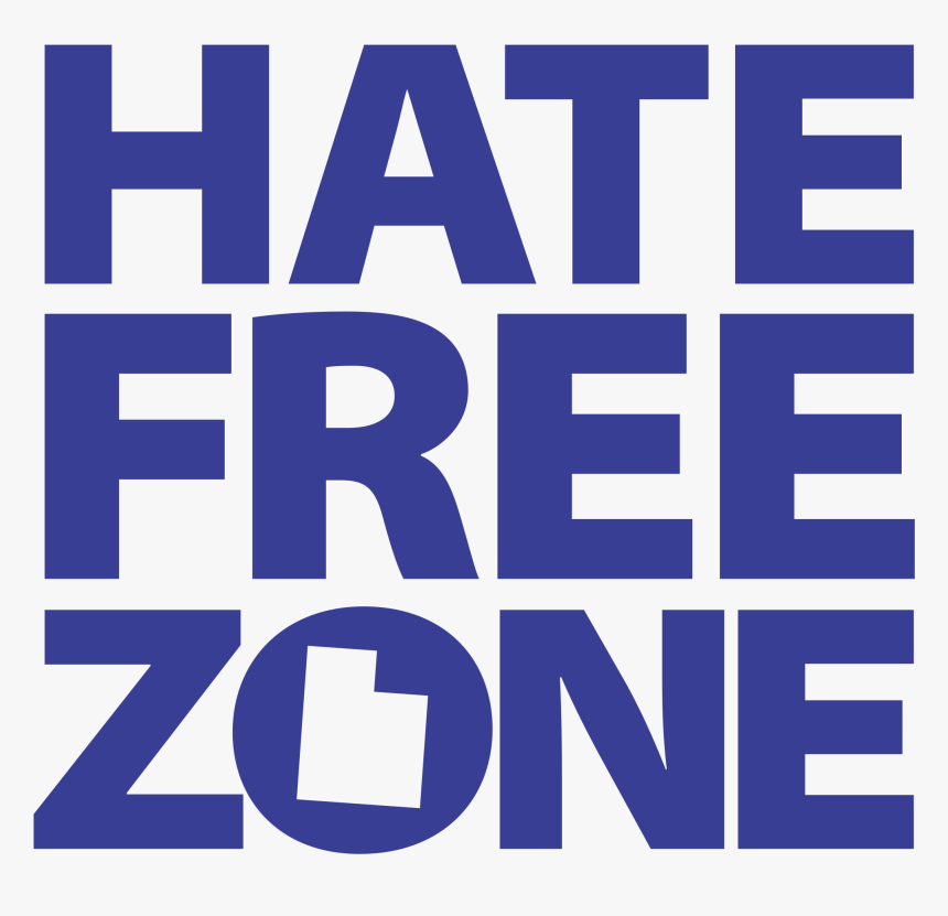 Hate Free Zone Logo Png Transparent - Hate, Png Download