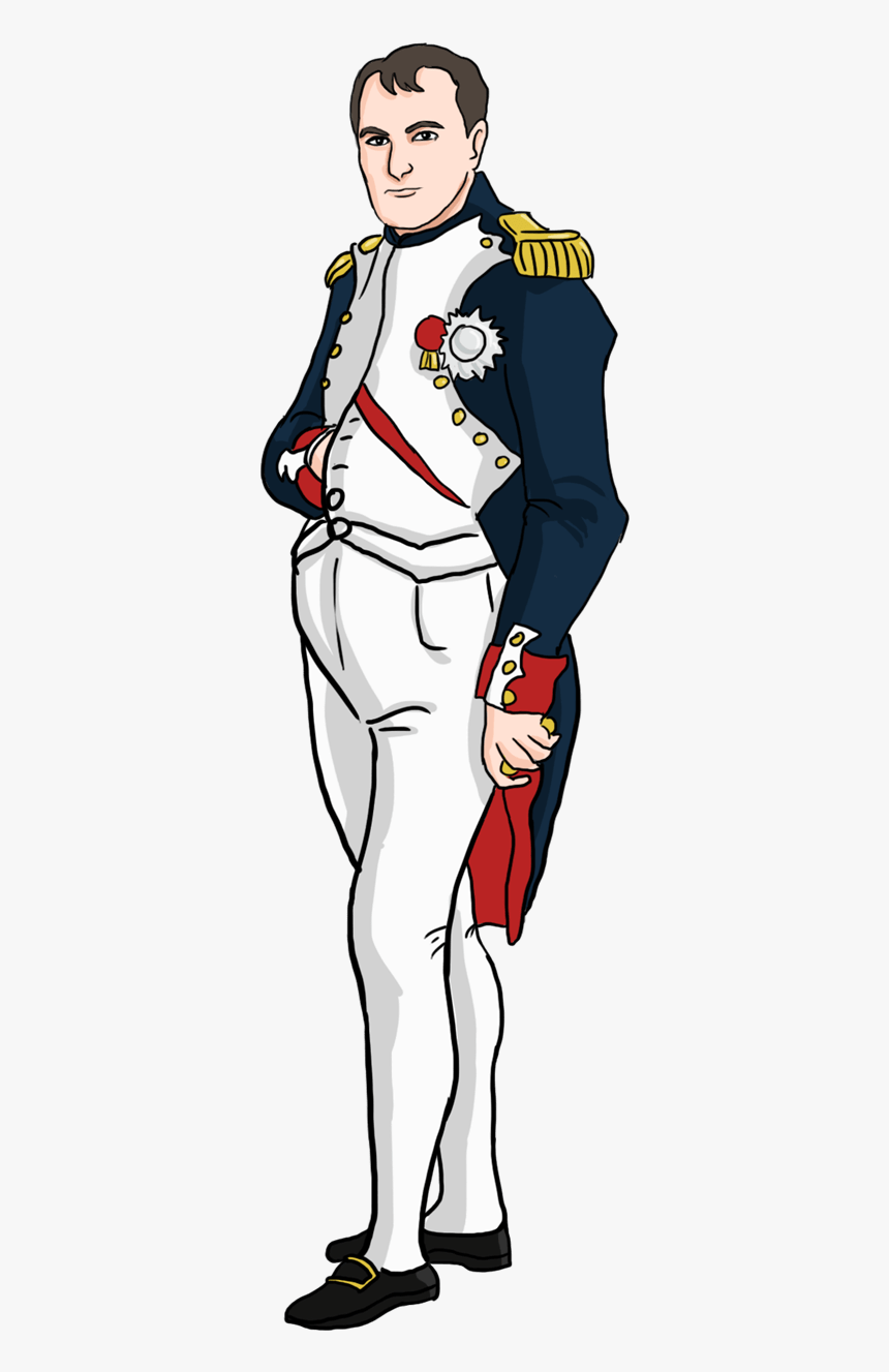 Napoleon Standing Clipart - Napoleon Bonaparte Clipart, HD Png Download