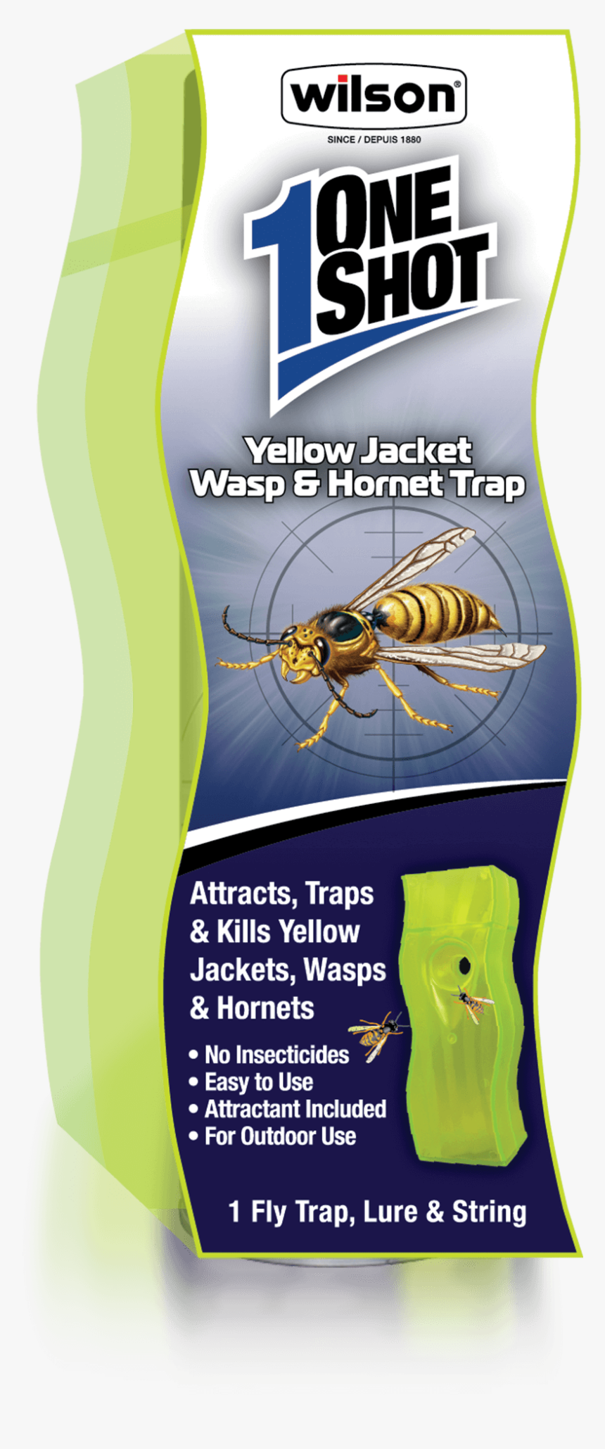 Wilson Oneshot Yellow Jacket & Hornet Trap - Wilson 1 Shot Wasp Trap, HD Png Download