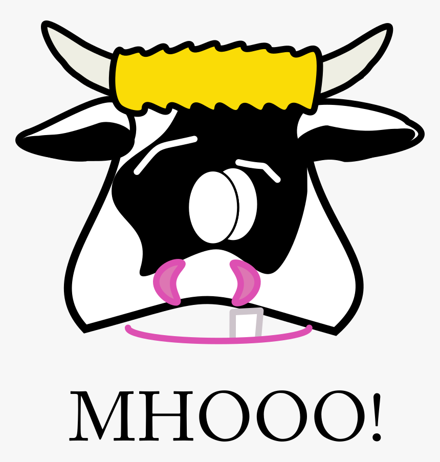 Mhooo Peterm - Animated Cow Face, HD Png Download