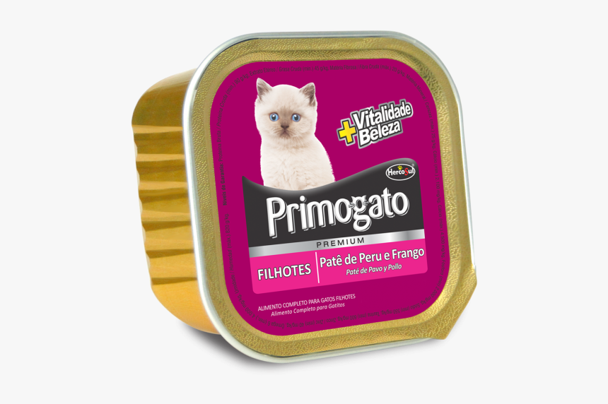 Paté De Pavo Y Pollo - Primogato Pate Png, Transparent Png