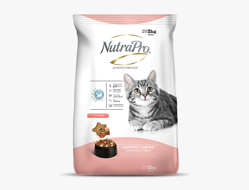Alimento Para Gatos Nutra Pro, HD Png Download