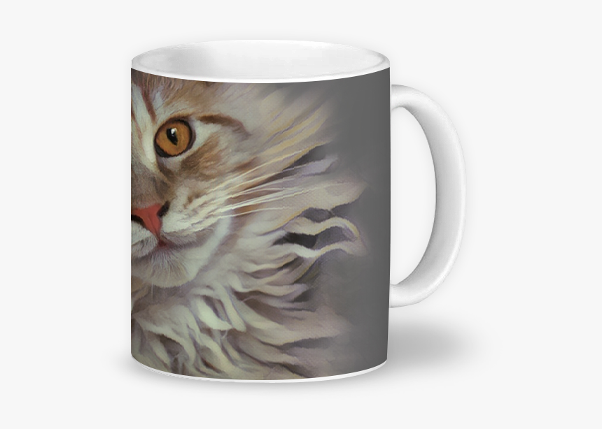 Caneca Gato Leão De Durga Premana - Mug, HD Png Download