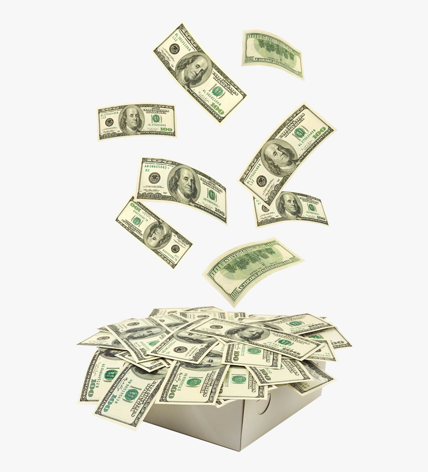 Stock Photography Make It Rain - Cartoon Transparent Background Money, HD Png Download