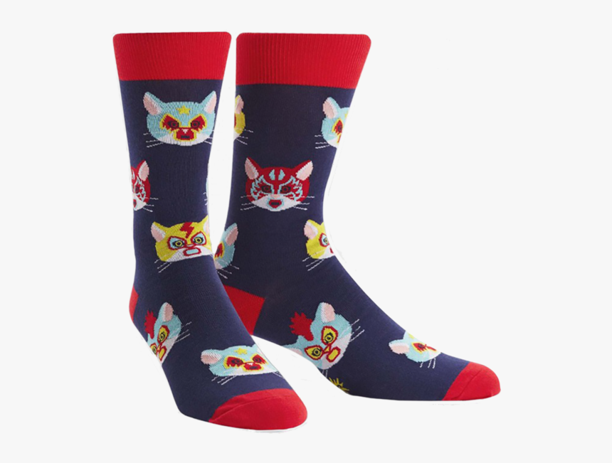 Gato Libre Cat Socks - Funny Cat Socks For Men, HD Png Download