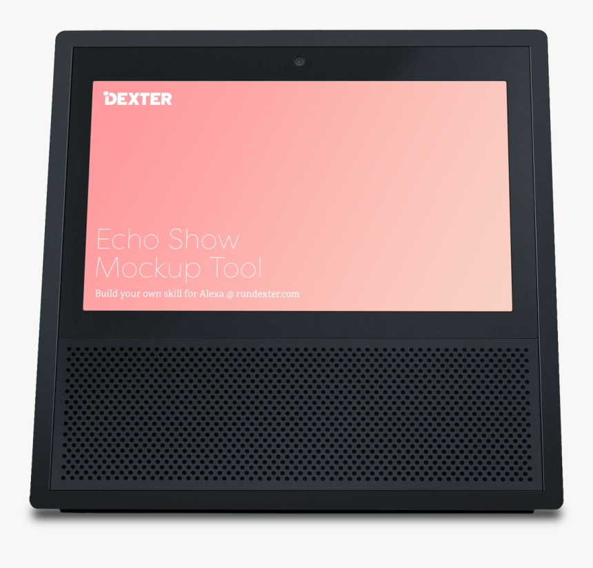 Amazon Echo Show Mockup, HD Png Download , Transparent Png Image PNGitem