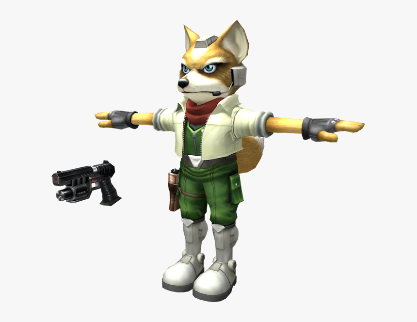 Download Zip Archive - Melee Fox T Pose, HD Png Download
