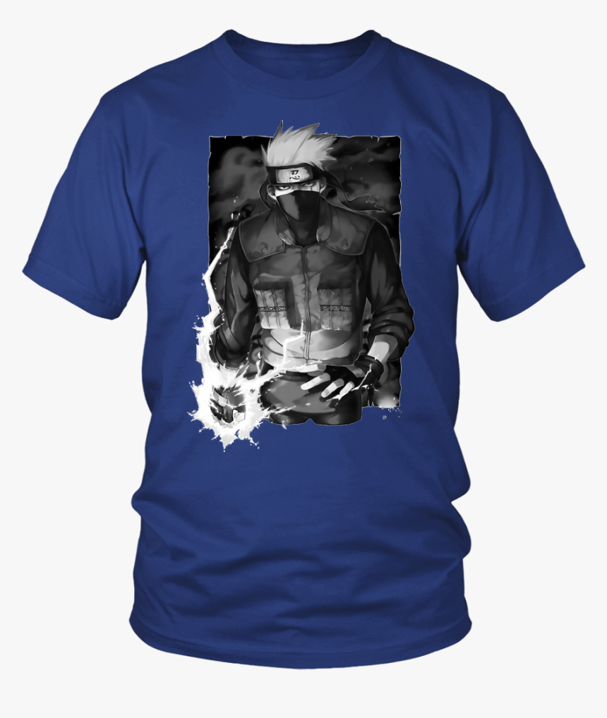 Kakashi S Chidori -men Short Sleeve T Shirt - Glockamole Shirt Donut Operator, HD Png Download