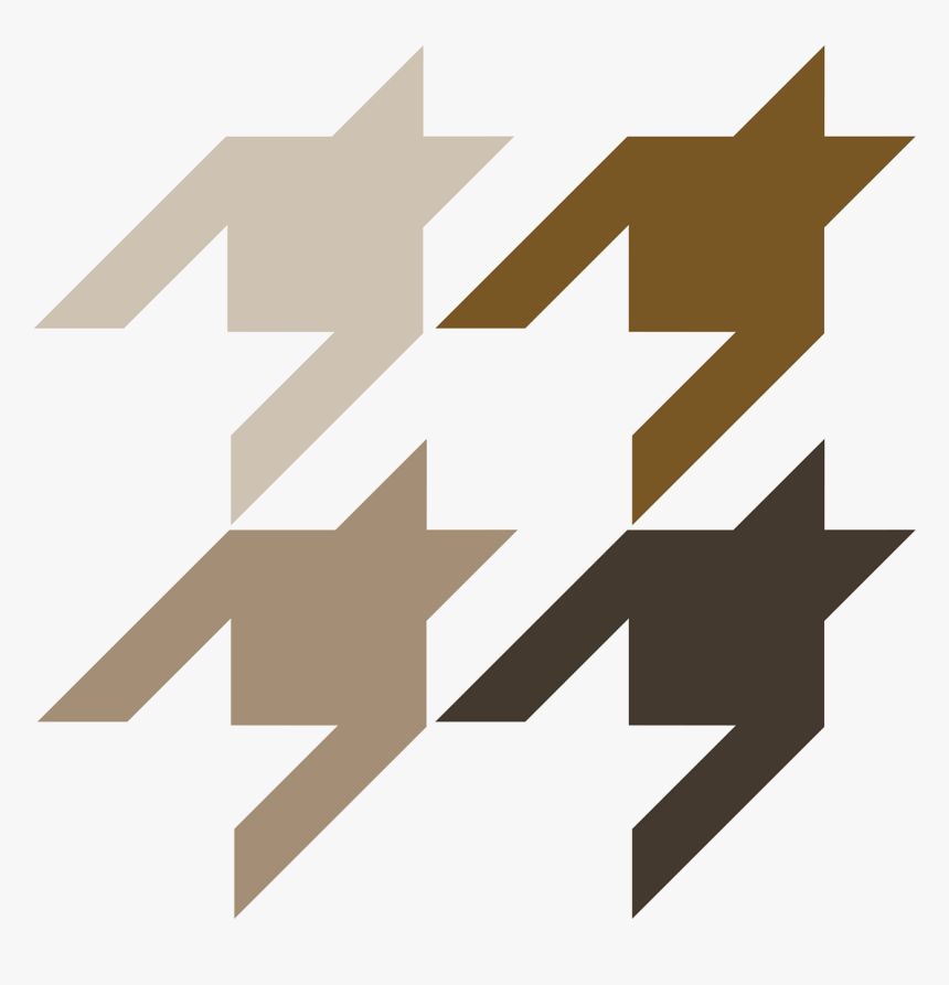 千鳥 格子 パターン, HD Png Download