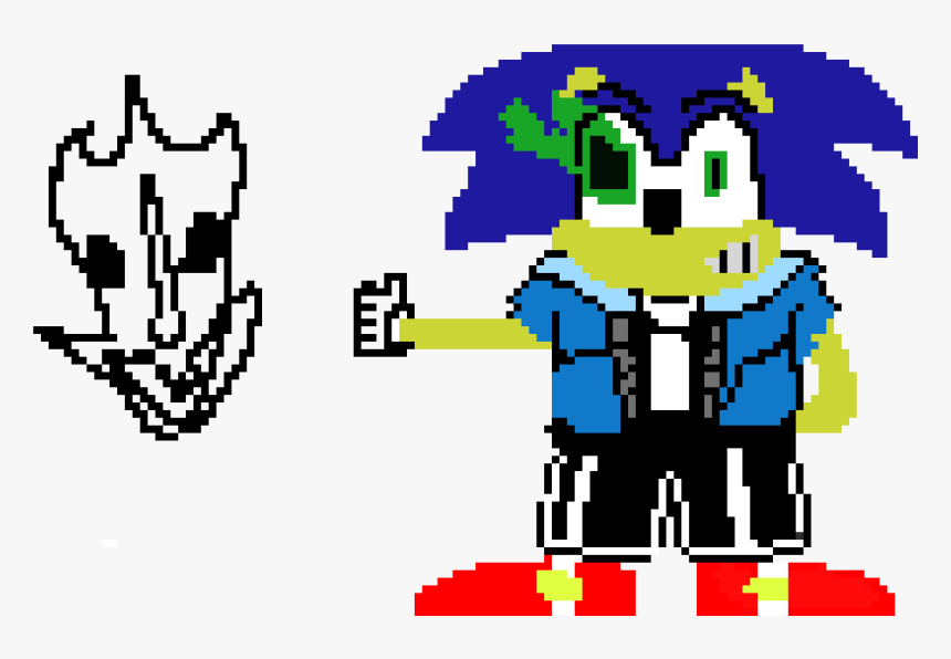 Sonictale Sonic Sprite , Png Download - Sonictale Sprite, Transparent Png