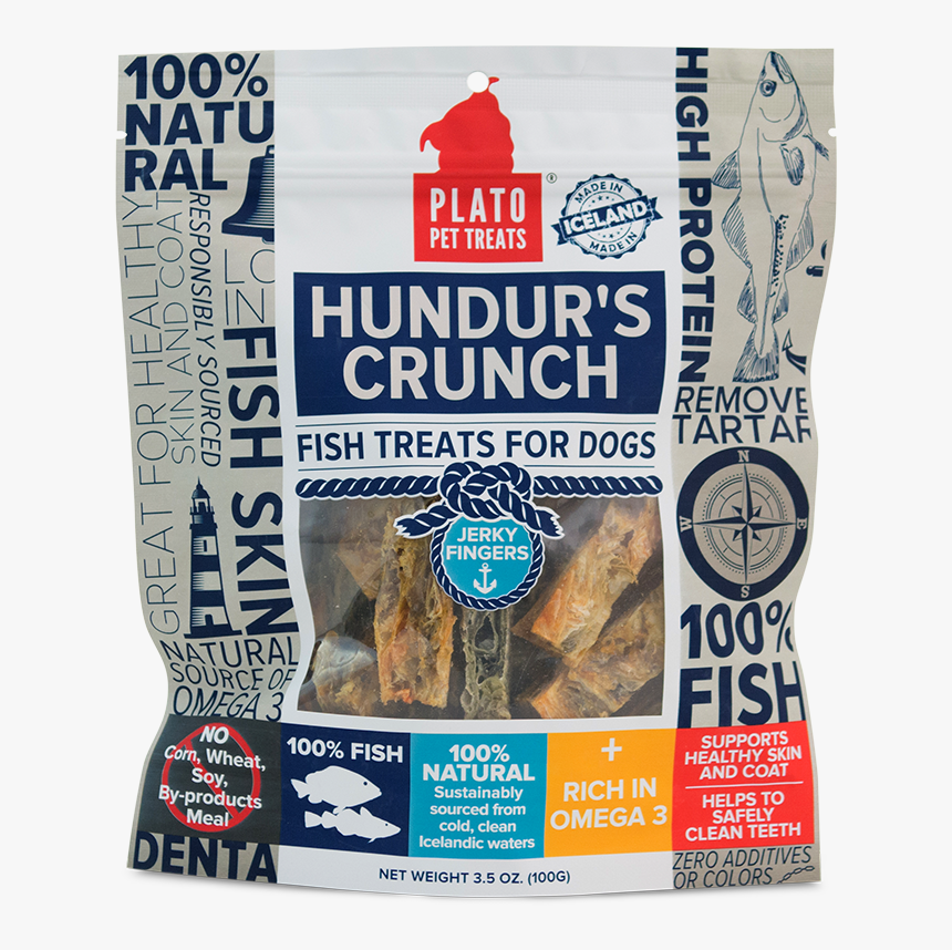 Plato Hundur's Crunch Jerky Fingers, HD Png Download