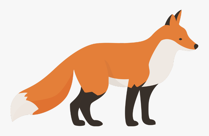 Transparent Foxes Clipart - Animales Ilustracion Png, Png Download