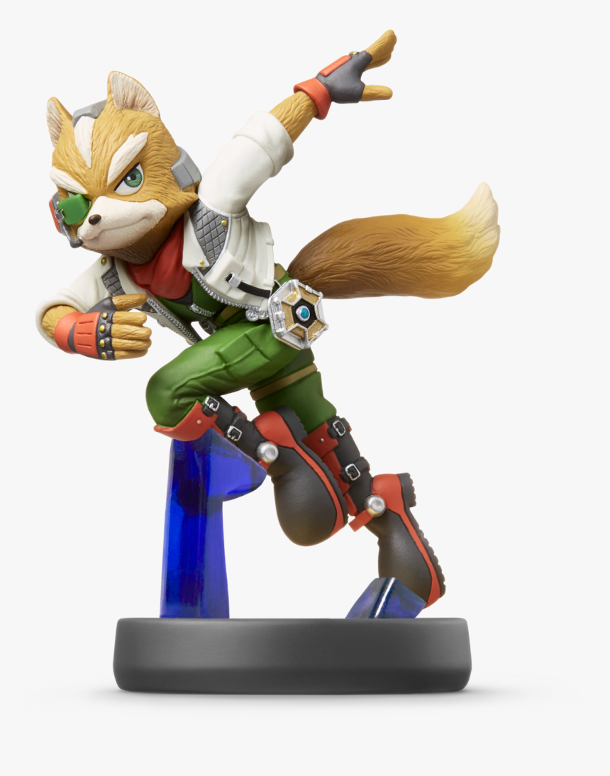 Super Smash Bros Amiibo Fox, HD Png Download