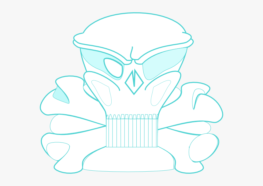 Skull Svg Clip Arts - Illustration, HD Png Download
