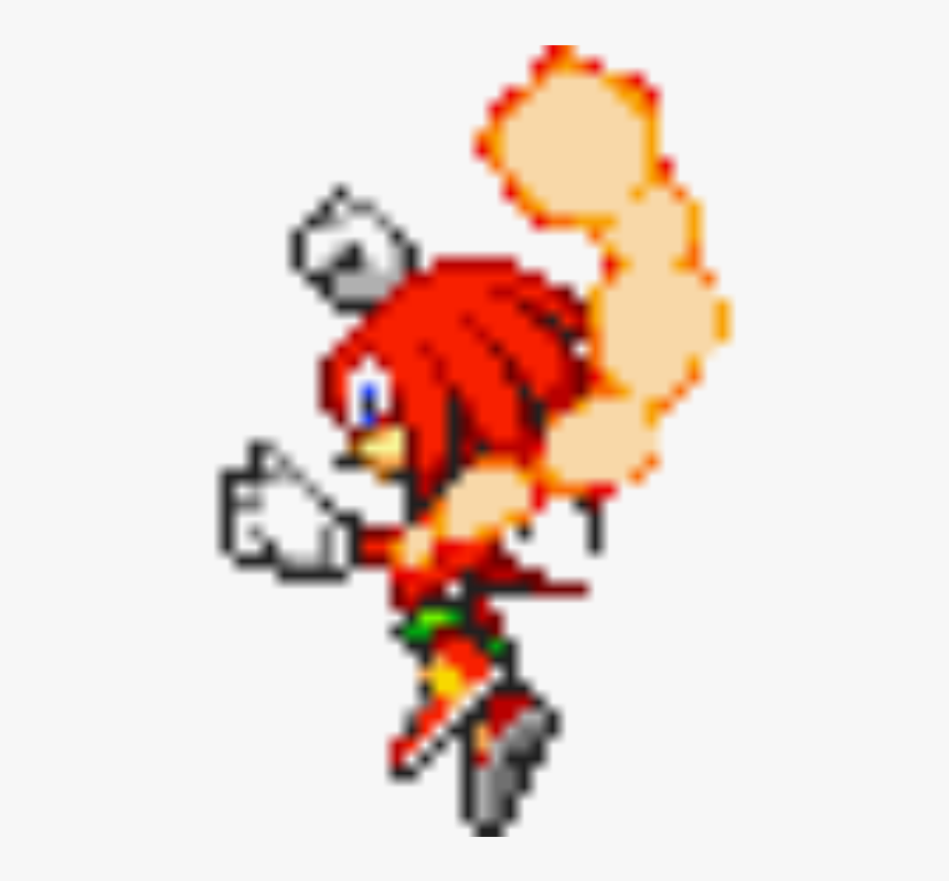 135px-knuckles - Cartoon, HD Png Download