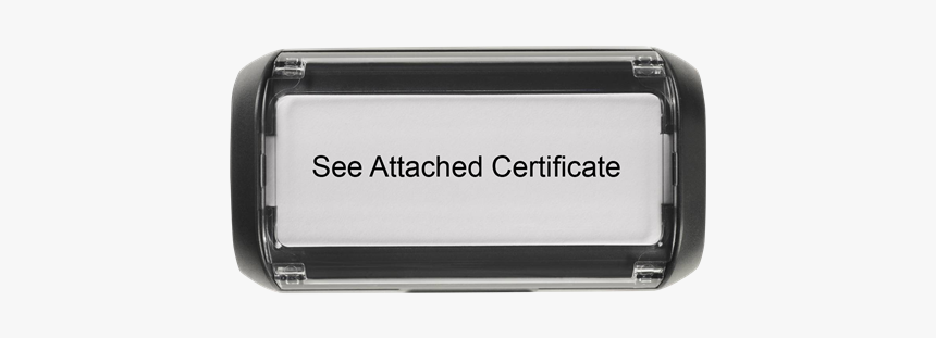 See Attached Certificate Stamp - Mobile Phone, HD Png Download