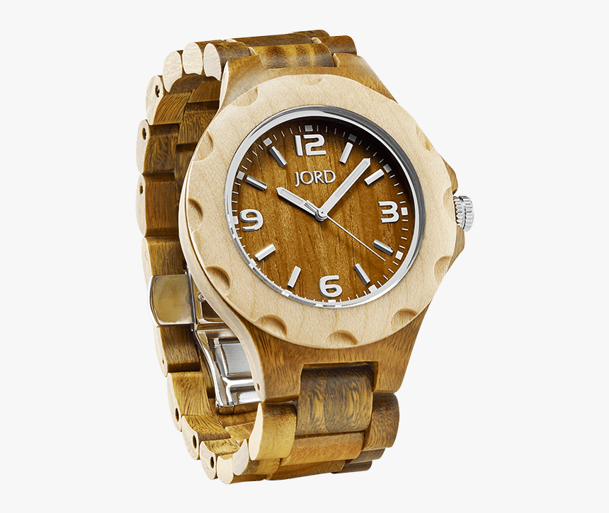 Sully Sandalwood Watch With Maple Bezel - Analog Watch, HD Png Download