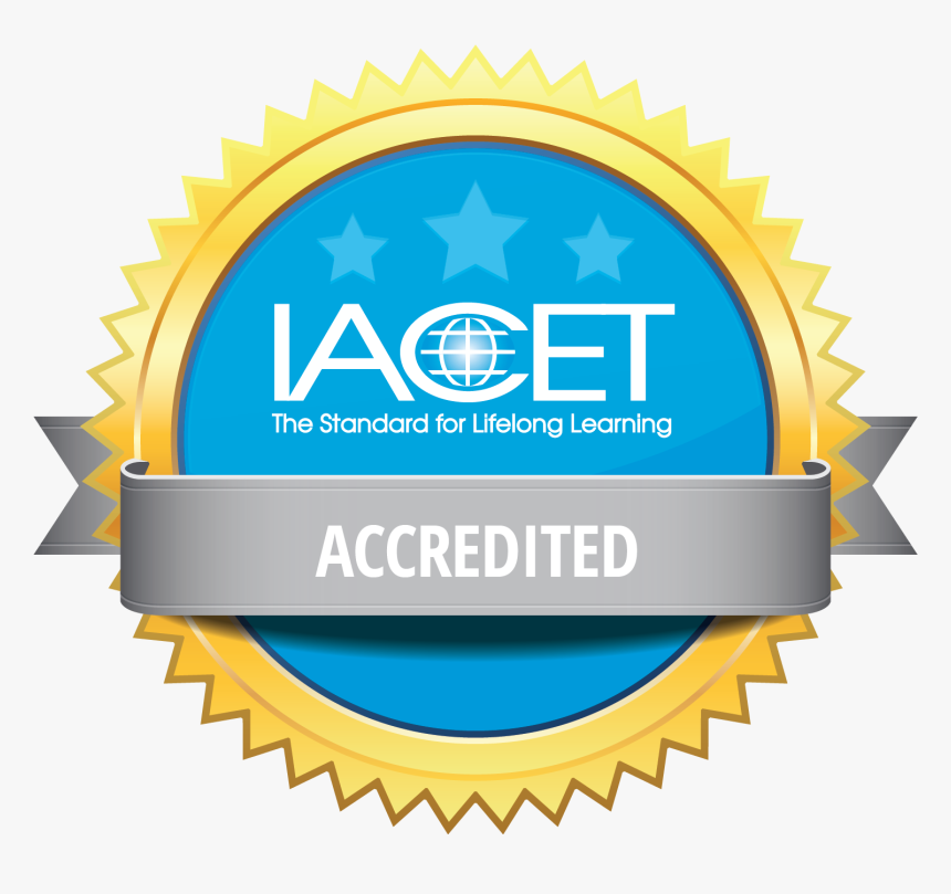Iacet Accredited Provider Seal - Iacet Accredited Provider, HD Png Download