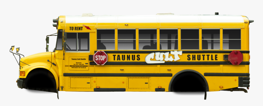 Transparent Shuttle Png - School Bus, Png Download