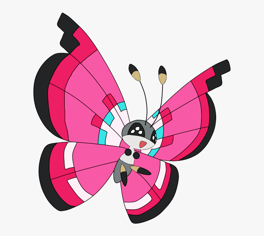 Pokemon Vivillon, HD Png Download