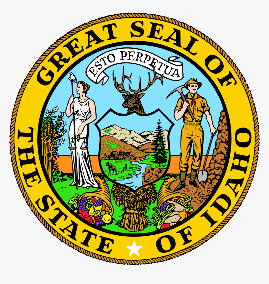 Idaho Seal Png, Transparent Png