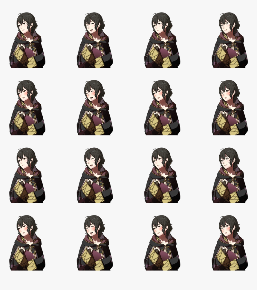 Would You Be Willing To Do A Sprite Sheet Of F Morgan - Morgan All Hair Colors, HD Png Download
