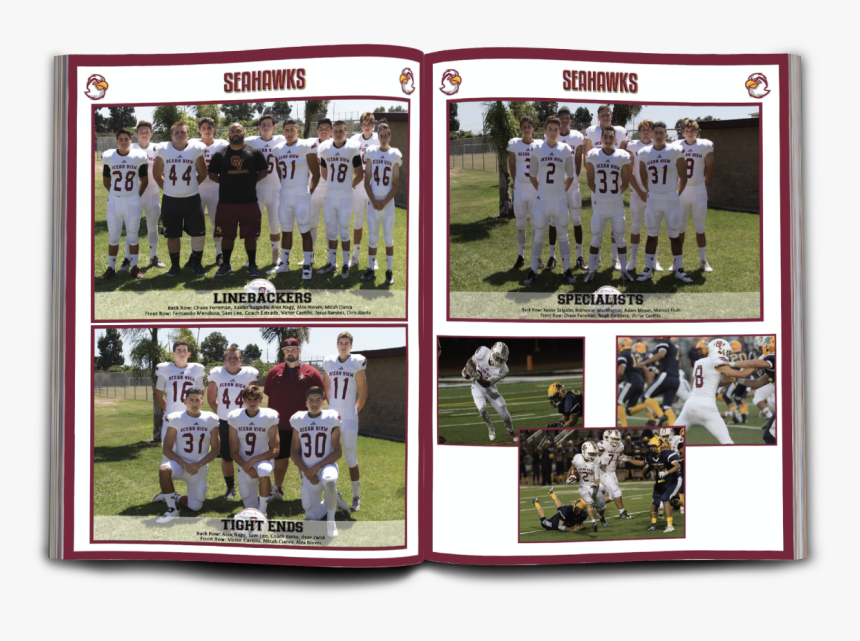 Oceanview Mockup Inside1 - Kick American Football, HD Png Download