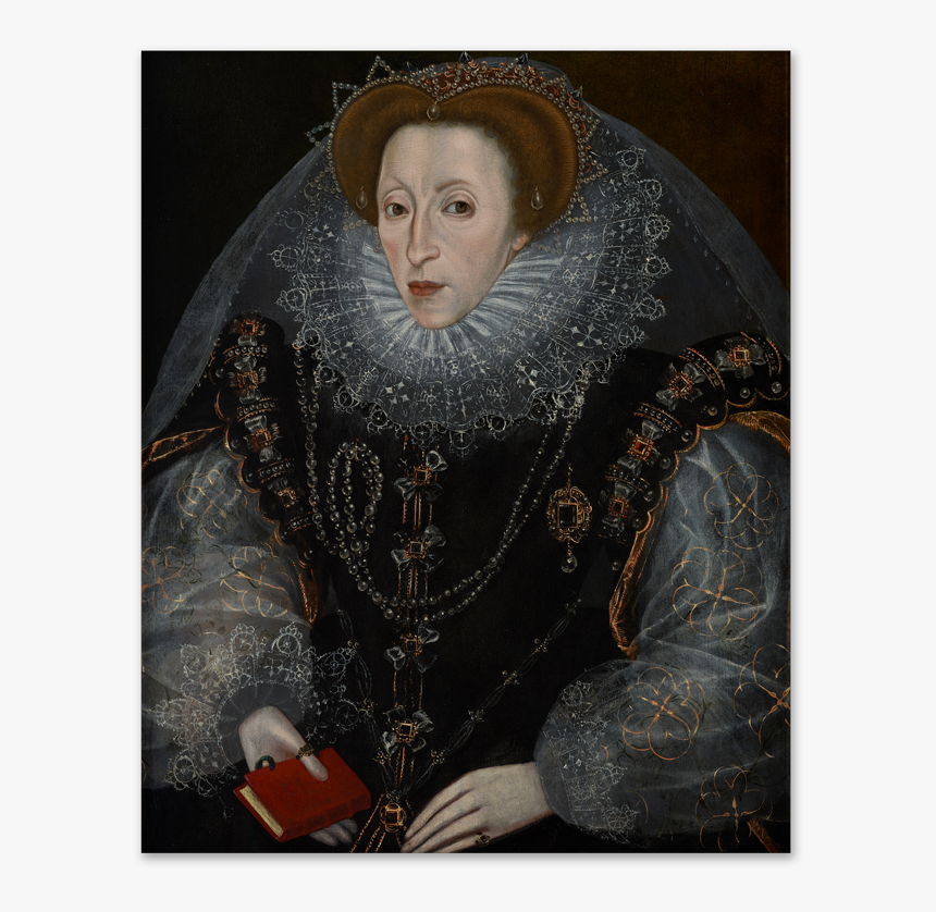 Portrait Of Queen Elizabeth I - Old English Portrait, HD Png Download