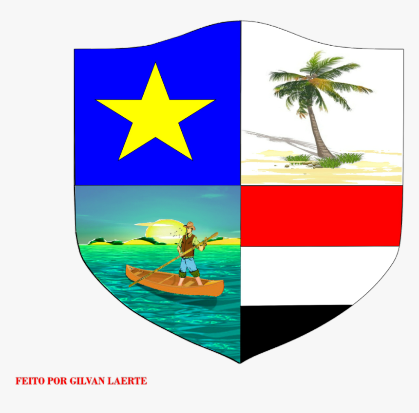 Brasão De Turilândia Com Fundo Transparente - Chile Y Union Europea, HD Png Download