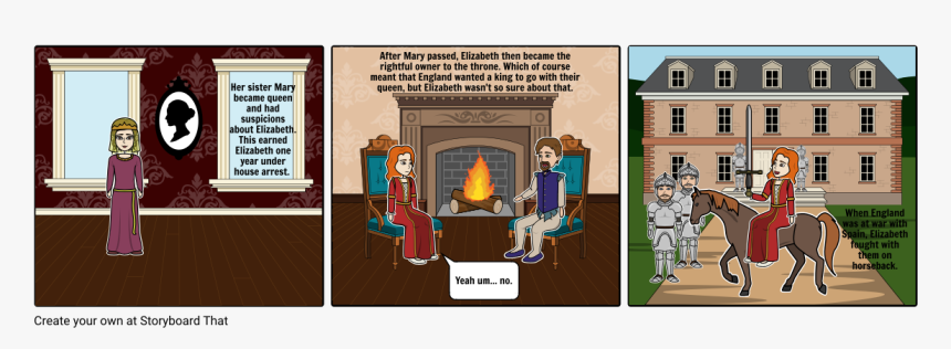Queen Elizabeth 1 Storyboard, HD Png Download