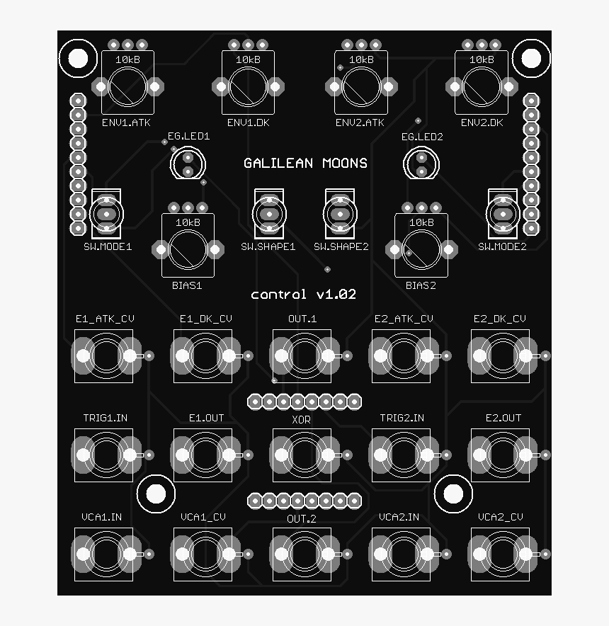 Galileanmoons Pcbrender Control - Graphic Design, HD Png Download