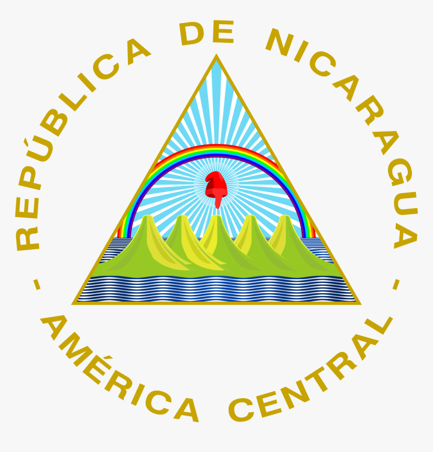 Escudo Bandera De Nicaragua, HD Png Download
