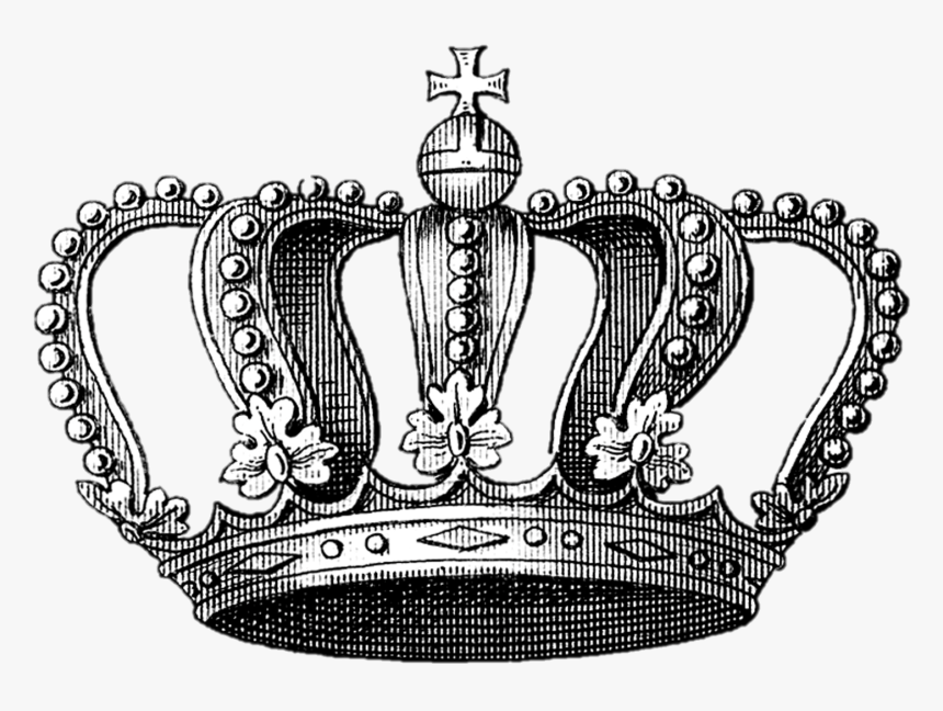 Vintage Crown Clipart, HD Png Download
