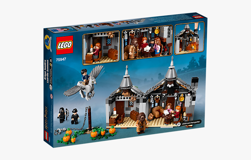 Lego Harry Potter Hagrid S Hut - Lego Harry Potter Hagrid's Hut Buckbeak's Rescue 75947, HD Png Download