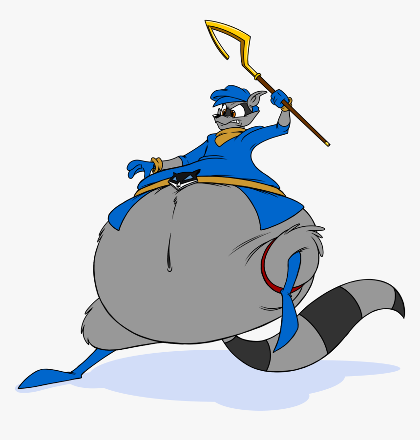 Fat Sly Cooper - Sly Cooper Fat, HD Png Download