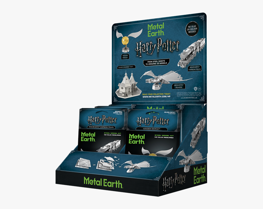 Picture Of Harry Potter Prepack - Harry Potter Metal Model Kit, HD Png Download