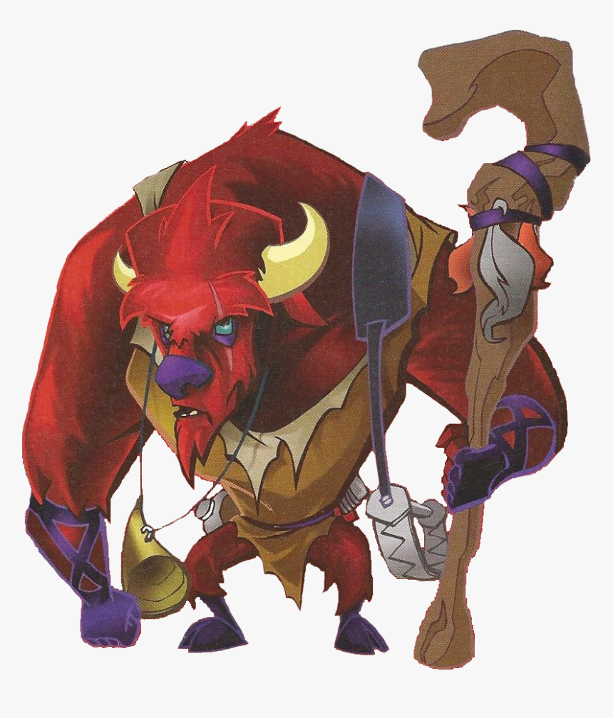 Sly Cooper 2 Bison, HD Png Download