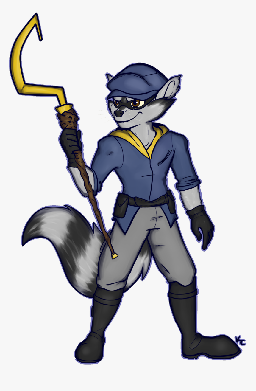 “transparent Movie-version Sly For Your Blog 
enjoy - Sly Cooper Cane, HD Png Download
