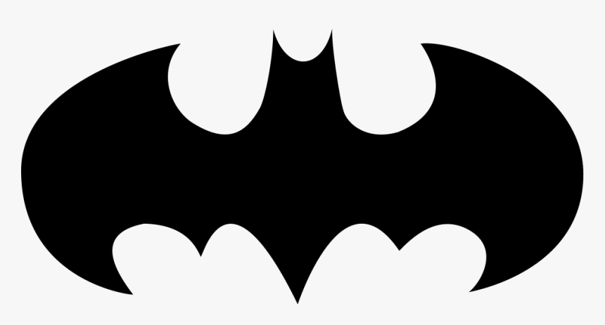 Bat With Open Wings Logo Variant - Big Batman Logo, HD Png Download