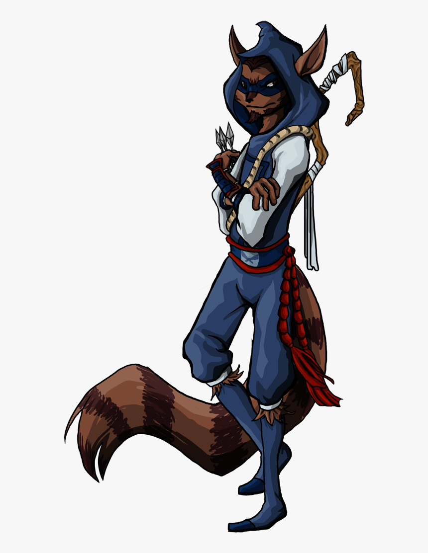 Rioichi Cooper - Sly Cooper Fan Art, HD Png Download