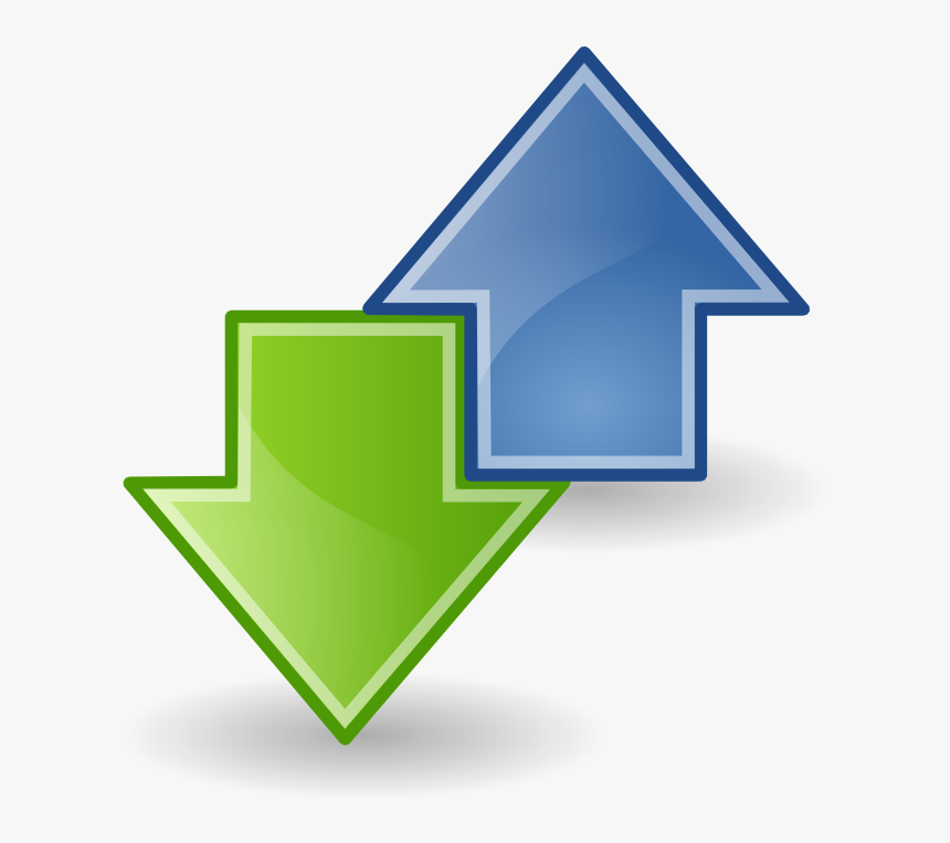 File Transfer Icon - Go Up, HD Png Download