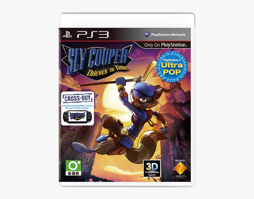 Sly Cooper Thieves In Time Cover, HD Png Download