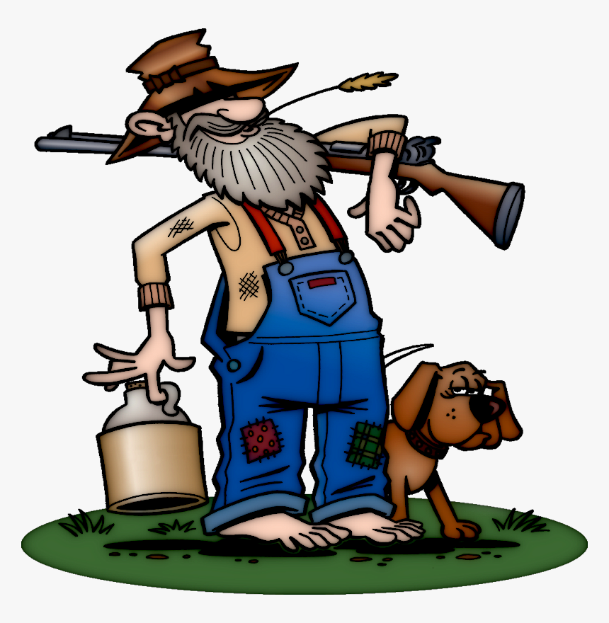 Transparent Clipart Muguet - Cartoon Hillbilly, HD Png Download